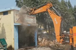 Eviction For Expansion Of Road In Cuttack