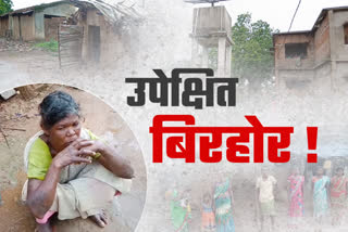 bad condittion of birhor tribal in jharkhand