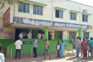 sivakasi fire accident two were admited in thoothukudi