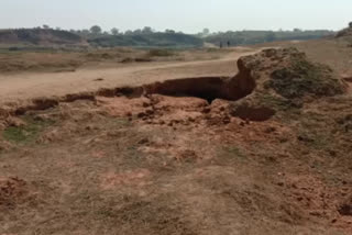 sand dune collapse in banda