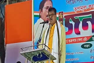 অমিত শাহ ও দিলীপ ঘোষকে মাসান ঠাকুর ও পাঠা ছাগল বললেন তৃণমূল বিধায়ক রবীন্দ্রনাথ ঘোষ