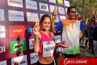 qualify for olympics in 20 km race walking competition in ranchi