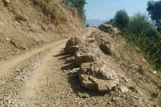 Kalsi-Chakrata motorway destroyed due to debris