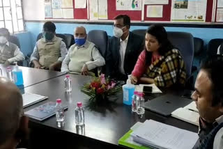 Meeting in Bhilwara,  WHO team reached Bhilwara