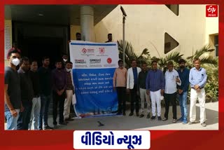 મોરબીમાં બિલ્ડર અંને કોન્ટ્રાકટર એસોસિએશન દ્વારા કલેકટરને આવેદન આપવામાં આવ્યું