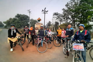 Gondia-Dongargad Cycle rally