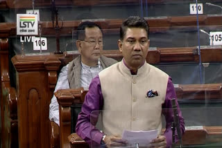 Sri Ganganagar MP Nihal Chand in Lok Sabha, श्रीगंगानगर सांसद ने की रेलवे स्टेशन पर सोलर पैनल की मांग