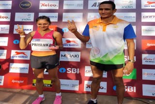 Sandeep, Rahul, Priyanka qualify for World Athletics 2022