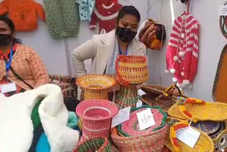 hand made Products by women exciting people in udan fair