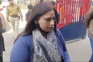 haryana Women commission chairperson meets navdeep Kaur in Karnal jail