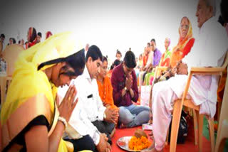 Jaipur news, Mother-father worship day