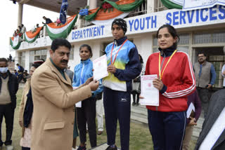 Sports Minister Rakesh Pathania