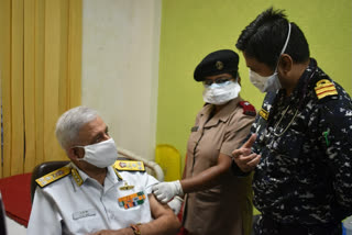 covid vaccination in Navy force