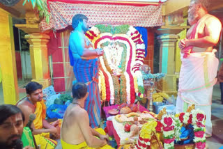 The 39th Brahmotsava was celebrated at the Sri Venkateswaraswamy Temple in Huzurabad, Karimnagar District.