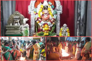 Special pujas at the Kanyakaparameshwari Devi Temple