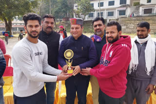 basketball tournament in sarkaghat.