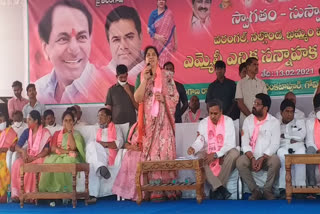 Minister Satyavathi Rathore participated in the MLC election preparatory meeting