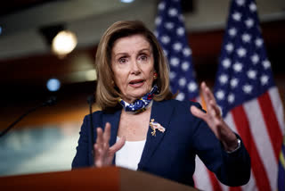 Pelosi scoffs at 'cowardly' GOP senators