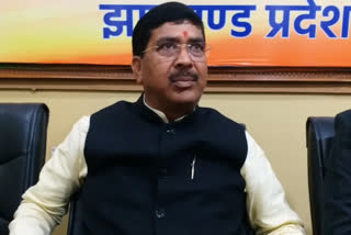 bjp state general secretary targeted hemant government in ranchi