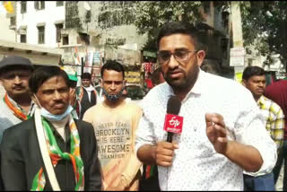 ETV bharat talks with Delhi Pradesh Congress Vice President