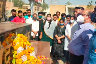 Pulwama Attack,  Tribute paid to martyrs in Barmer