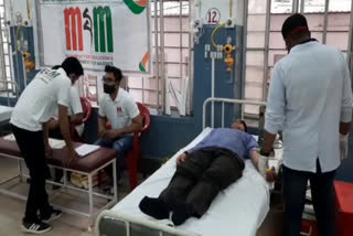 Blood donation camp organized in jaipur, जयपुर में रक्तदान शिविर का आयोजन