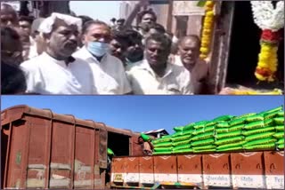 1300 tonnes of rice shipped to Assam on the first day