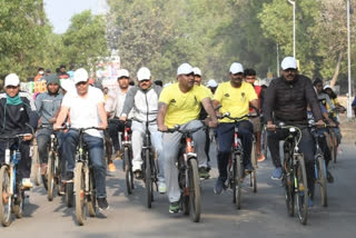 Cycle rally organized in Narayanpur
