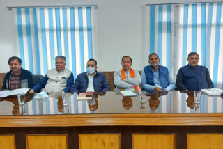 BJP meeting in Dharamshala for event to be held on 17 of February