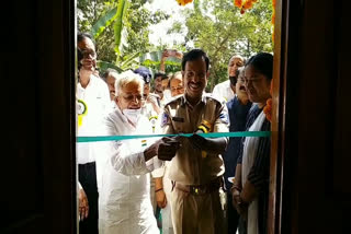 cyberabad cp sajjanar inaugurated computer lab at thorruru in mahabubabad district