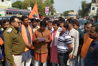 Bajrang Dal activists demanded execution of the killers.