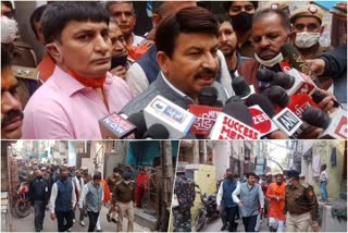 rinku Sharma murder case: BJP MP Manoj Tiwari visits to meet family