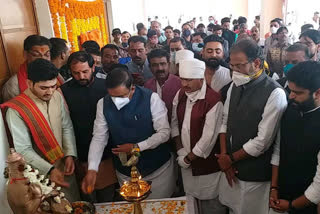 Urban Administration Minister Bhupendra Singh inaugurated