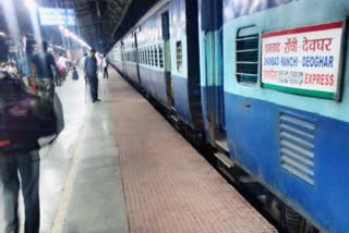 Technical malfunction in Ranchi-Dhanbad Intercity train in ranchi