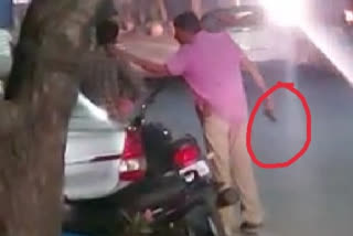 The incident took place in Warangal city when a police constable opened fire