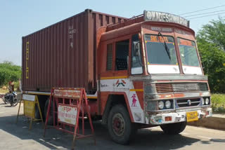 20 ton ration rice smuggled in container truck: Truck driver arrested!