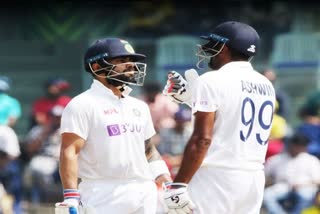 india all out in second test second innings
