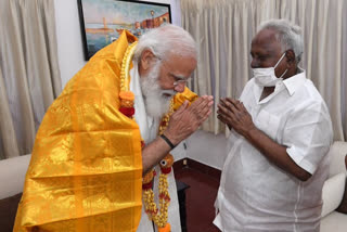 what was in behind story of PM Modi and Bangaru Adigalar meet