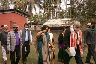 voting-center-observed-by-election-commission-team-at-raha-of-nagaon