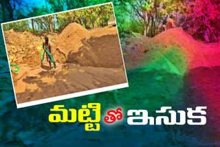 illegal sand transport in warangal urban district