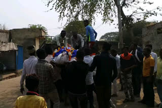 11 people funeral at a one time in abhoda jalgaon district jalgaon