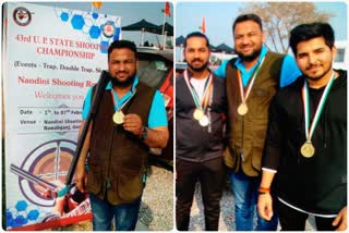 amu employee mohammad haseeb wins state shooting championship