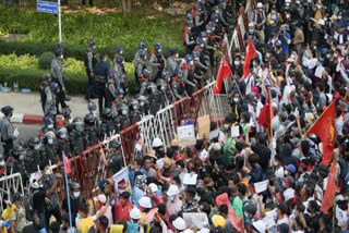 Myanmar protest