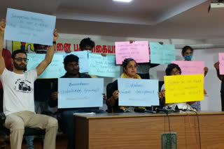 young people for politics movement demand to center to release activist disha ravi