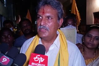 mp keshineni nani conduc election campaign in vijayawada