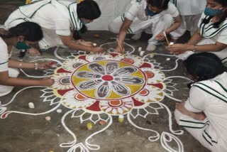 Schools and colleges of West Bengal celebrates Saraswati puja