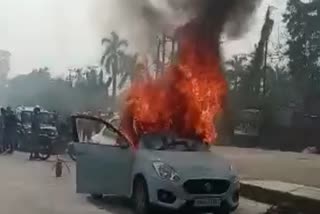 fire-in-moving-car-at-panipat