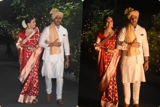 Dia Mirza-Vaibhav Rekhi make first appearance post-wedding