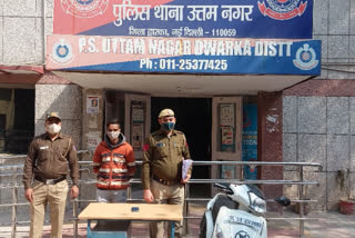 a thief arrested in shiv vihar for committing hundreds of vehicle theft incidents