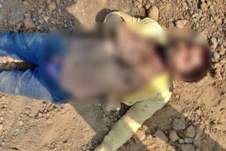 Unknown person's Dead body found near Neraluru lake